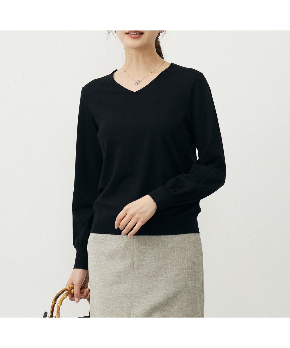 【ジェイ プレス/J.PRESS】の【人気のため新色追加】PRINCE Vネック ニット インテリア・キッズ・メンズ・レディースファッション・服の通販 founy(ファニー) 　ファッション　Fashion　レディースファッション　Fashion for Women　トップス・カットソー　Cut & Sew Tops　ニット　Knit Tops & Sweaters　Vネックトップス　V-Neck Tops / V-Cut Neckline Shirts　イエロー　Yellow　インナー　Innerwear　ストレッチ　Stretch, Stretchy Fabric　セーター　Sweater, Knitwear　定番　Standard, Basic Item　なめらか　Smooth, Silky Texture　人気　Popular, Best Seller　バランス　Balance, Style Balance　パイピング　Piping, Trim Design　フェミニン　Feminine, Girly　ベーシック　Basic, Essential　ラベンダー　Lavender　A/W・秋冬　Autumn/Winter　エレガント 上品　Elegant　ブラック系|ID: prp329100004880080 ipo3291000000036416444