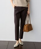 【自由区/JIYU-KU】の【カタログ掲載・定番人気・新色追加】コットンサテンテーパード パンツ 人気、トレンドファッション・服の通販 founy(ファニー) ファッション Fashion レディースファッション Fashion for Women パンツ Pants & Trousers サテン Satin, Glossy Fabric ジャケット Jacket, Outerwear ストレッチ Stretch, Stretchy Fabric センター Center, Center Line フィット Fit, Slim Fit 人気 Popular, Best Seller ビジネス 仕事 通勤 Business / Work / Commuting 夏 Summer 定番 Standard, Basic Item 春 Spring S/S・春夏 SS, Spring/Summer, Warm Season thumbnail [新色]ダークブラウン系|ID: prp329100004880082 ipo3291000000036416507