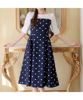 【トッカ/TOCCA】の【鈴木ゆうかさん着用】RAIN GROW ドレス 人気、トレンドファッション・服の通販 founy(ファニー) ファッション Fashion レディースファッション Fashion for Women ワンピース Dresses フォーマル・パーティードレス・結婚式用ドレス Elegant & Casual Dresses クラシック Classic, Timeless Style シルケット Silket, Silky Cotton シンプル Simple, Minimal ストレッチ Stretch, Stretchy Fabric ドット Polka Dot, Dot Pattern ドレス Dress, One-Piece 定番 Standard, Basic Item フレア Flare, Flared モダン Modern, Contemporary 無地 Plain, Solid Color レイン Rain, Rainproof A/W・秋冬 Autumn/Winter S/S・春夏 SS, Spring/Summer, Warm Season おすすめ Recommended / Our Picks 夏 Summer エレガント 上品 Elegant ビジネス 仕事 通勤 Business / Work / Commuting 2026年 2026 |ID:prp329100004880085