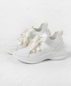 【トッカ/TOCCA】のPOINT OF GLITTER KNIT SNEAKERS スニーカー 人気、トレンドファッション・服の通販 founy(ファニー) ファッション Fashion レディースファッション Fashion for Women トップス・カットソー Cut & Sew Tops ニット Knit Tops & Sweaters サテン Satin, Glossy Fabric スニーカー Sneakers, Trainers トレンド Trend, Trending Now フィット Fit, Slim Fit リボン Ribbon, Bow リュクス Luxury, Elegant, High-End, Chic ロマンティック Romantic, Feminine Style エレガント 上品 Elegant 厚底 Platform Shoes thumbnail オフ系|ID: prp329100004880087 ipo3291000000036416622