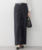 【23区/NIJYUSANKU】の【セットアップ着用】ファインネスウール ワイド パンツ ネイビーストライプ|ID: prp329100004880090 ipo3291000000036416752