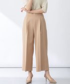 【組曲/KUMIKYOKU】の【ストレッチ・イージーケア】オシャクロス ガウチョパンツ 人気、トレンドファッション・服の通販 founy(ファニー) ファッション Fashion レディースファッション Fashion for Women パンツ Pants & Trousers ガウチョパンツ Gaucho Pants, Culottes クロップド Cropped, Short Length ジャケット Jacket, Outerwear ストレッチ Stretch, Stretchy Fabric スマート Smart, Elegant A/W・秋冬 Autumn/Winter S/S・春夏 SS, Spring/Summer, Warm Season おすすめ Recommended / Our Picks 夏 Summer エレガント 上品 Elegant thumbnail ベージュ系|ID: prp329100004880093 ipo3291000000036416809