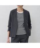 【アイシービー/iCB】のナイロンストレッチポンチ ノーカラージャケット 人気、トレンドファッション・服の通販 founy(ファニー) ファッション Fashion レディースファッション Fashion for Women アウター Coat / Outerwear Collection レディースジャケット・軽アウター Jackets ノーカラージャケット / シンプル上品コーデ Collarless Jackets 春 Spring カットソー Cut and Sewn Top カーディガン Cardigan, Knitwear ジャケット Jacket, Outerwear ストレッチ Stretch, Stretchy Fabric セットアップ Set-Up, Coordinated Outfit フレア Flare, Flared S/S・春夏 SS, Spring/Summer, Warm Season 夏 Summer エレガント 上品 Elegant セレモニー Ceremony 2026年 2026 thumbnail チャコール|ID: prp329100004880102 ipo3291000000036417011