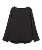 【アンフィーロ 自由区/UNFILO】のサテン レイヤードブラウス チャコール|ID: prp329100004881054 ipo3291000000036432235