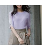 【エニィ スィス/any SiS】の【好印象ブライトニット】コクーンスリーブ ニット 人気、トレンドファッション・服の通販 founy(ファニー) ファッション Fashion レディースファッション Fashion for Women トップス・カットソー Cut & Sew Tops ニット Knit Tops & Sweaters 春 Spring カーディガン Cardigan, Knitwear シンプル Simple, Minimal ジャケット Jacket, Outerwear ストレッチ Stretch, Stretchy Fabric スリット Slit, Slit Detail セーター Sweater, Knitwear フェミニン Feminine, Girly S/S・春夏 SS, Spring/Summer, Warm Season おすすめ Recommended / Our Picks 夏 Summer エレガント 上品 Elegant 新作・新入荷 New Arrivals / New In ビジネス 仕事 通勤 Business / Work / Commuting thumbnail ラベンダー|ID: prp329100004881065 ipo3291000000036432320