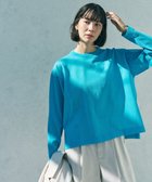 【アンフィーロ 自由区/UNFILO】のシアーフォルムニット クルーネック 人気、トレンドファッション・服の通販 founy(ファニー) ファッション Fashion レディースファッション Fashion for Women トップス・カットソー Cut & Sew Tops ニット Knit Tops & Sweaters ウォッシャブル Machine Washable シアー Sheer, See-Through スリット Slit, Slit Detail セーター Sweater, Knitwear ヘムライン Hemline, Bottom Cut リラックス Relax, Relaxed Fit 夏 Summer 抗菌 Antibacterial, Bacteria-Resistant 春 Spring S/S・春夏 SS, Spring/Summer, Warm Season thumbnail ターコイズ|ID: prp329100004881147 ipo3291000000036432867