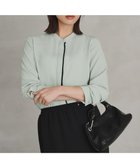 【アイシービー/iCB】の【新色追加・WEB限定カラーあり】BackSatinAmunzen バンドカラーブラウス スモークグリーン|ID: prp329100004881158 ipo3291000000036432942