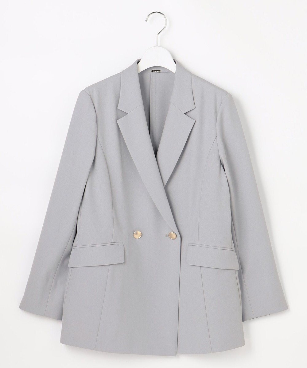 【エニィ スィス/any SiS】のスマートビューティストレッチテーラード ジャケット インテリア・キッズ・メンズ・レディースファッション・服の通販 founy(ファニー) 　ファッション　Fashion　レディースファッション　Fashion for Women　アウター　Coat / Outerwear Collection　レディースジャケット・軽アウター　Jackets　テーラードジャケット / 通勤・きれいめスタイル　Tailored Jackets & Blazers　吸水　Absorbent, Quick-Dry　シアー　Sheer, See-Through　ジャケット　Jacket, Outerwear　ストレッチ　Stretch, Stretchy Fabric　スマート　Smart, Elegant　ダブル　Double, Double-Breasted　トレンド　Trend, Trending Now　長袖　Long Sleeve, Full Sleeve　バランス　Balance, Style Balance　パターン　Pattern, Design Print　フィット　Fit, Slim Fit　ボトム　Bottoms, Lower Wear　ロング　Long, Long-Length　ワイド　Wide, Wide Fit　A/W・秋冬　Autumn/Winter　S/S・春夏　SS, Spring/Summer, Warm Season　おすすめ　Recommended / Our Picks　夏　Summer　エレガント 上品　Elegant　新作・新入荷　New Arrivals / New In　ビジネス 仕事 通勤　Business / Work / Commuting　グレー|ID: prp329100004881163 ipo3291000000036433015
