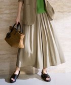 【自由区/JIYU-KU】の【カタログ掲載・ご好評アイテム・累計2500本・新色追加・ウエストゴム・セットアップ対応】エアリーツイルキュロット パンツ 人気、トレンドファッション・服の通販 founy(ファニー) ファッション Fashion レディースファッション Fashion for Women セットアップ Matching Sets レディースパンツ・ボトムス Pants & Trousers / Bottoms おすすめ Recommended / Our Picks とろみ Fluid, Flowy Fabric キュロット Culottes, Wide Shorts ギャザー Gathered, Ruffled セットアップ Set-Up, Coordinated Outfit ツイル Twist, Twisted Detail ドレープ Drape, Draping Fabric バランス Balance, Style Balance リラックス Relax, Relaxed Fit 夏 Summer 春 Spring S/S・春夏 SS, Spring/Summer, Warm Season thumbnail [新色]ライトベージュ|ID: prp329100004881175 ipo3291000000036433104