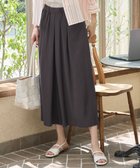 【自由区/JIYU-KU】の【カタログ掲載・ご好評アイテム・累計2500本・新色追加・ウエストゴム・セットアップ対応】エアリーツイルキュロット パンツ バーント|ID: prp329100004881175 ipo3291000000036829382