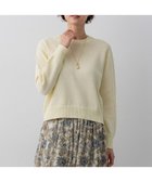 【23区/NIJYUSANKU】の【Oggi掲載】コットンギマ クルーネック ニット ライトイエロー系|ID: prp329100004881188 ipo3291000000036433190