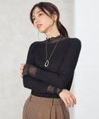 【エニー/ANY】の【新色追加】シアーコンビタートル ブラック|ID: prp329100004881224 ipo3291000000036433444