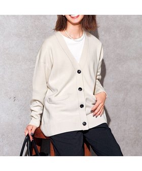 【アンフィーロ 自由区/UNFILO】の【野呂佳代さん着用】コットンカシミヤニット Vネックカーディガン 人気、トレンドファッション・服の通販 founy(ファニー) ファッション Fashion レディースファッション Fashion for Women トップス・カットソー Cut & Sew Tops ニット Knit Tops & Sweaters カーディガン・羽織り Layered Style Cardigans Vネックトップス V-Neck Tops / V-Cut Neckline Shirts ウォッシャブル Machine Washable カーディガン Cardigan, Knitwear 抗菌 Antibacterial, Bacteria-Resistant フィット Fit, Slim Fit フォルム Silhouette, Form リラックス Relax, Relaxed Fit 冬 Winter / This Winter A/W・秋冬 Autumn/Winter エレガント 上品 Elegant |ID:prp329100004881232