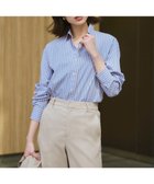 【23区/NIJYUSANKU】の【見上愛さん着用/VERY掲載】CANCLINI シャーティング ベーシックシャツ サックス×ピンクストライプ|ID: prp329100004881235 ipo3291000000036433527