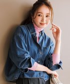 【アンフィーロ 自由区/UNFILO】の【暖かさ&着心地の良さで大ヒット】コットンカシミヤ タートルネックカットソー [NEW]ピンク|ID: prp329100004881243 ipo3291000000036433580