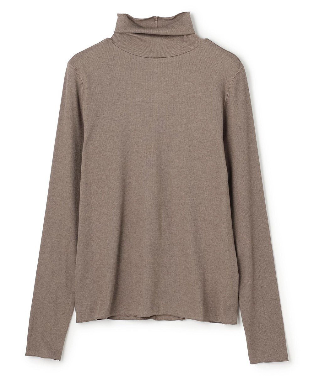 【アンフィーロ 自由区/UNFILO】の【暖かさ&着心地の良さで大ヒット】コットンカシミヤ タートルネックカットソー インテリア・キッズ・メンズ・レディースファッション・服の通販 founy(ファニー) 　ファッション　Fashion　レディースファッション　Fashion for Women　トップス・カットソー　Cut & Sew Tops　シャツ・ブラウス・オフィスカジュアル　Elegant Blouses & Button-Ups　ロングTシャツ・Tシャツ　Longline T-Shirts & Tees　カットソー・ベーシックTシャツ　Cut-and-Sewn Tops / Stretch Tees & Basics　タートルネック・ハイネックトップス　Turtlenecks & High-Neck Tops　イエロー　Yellow　カットソー　Cut and Sewn Top　コンパクト　Compact, Small Size　抗菌　Antibacterial, Bacteria-Resistant　ストレッチ　Stretch, Stretchy Fabric　テレコ　Ribbed, Rib Stitch　バランス　Balance, Style Balance　フィット　Fit, Slim Fit　ベーシック　Basic, Essential　ボーダー　Border, Stripe　A/W・秋冬　Autumn/Winter　[NEW]モカ|ID: prp329100004881243 ipo3291000000036433602