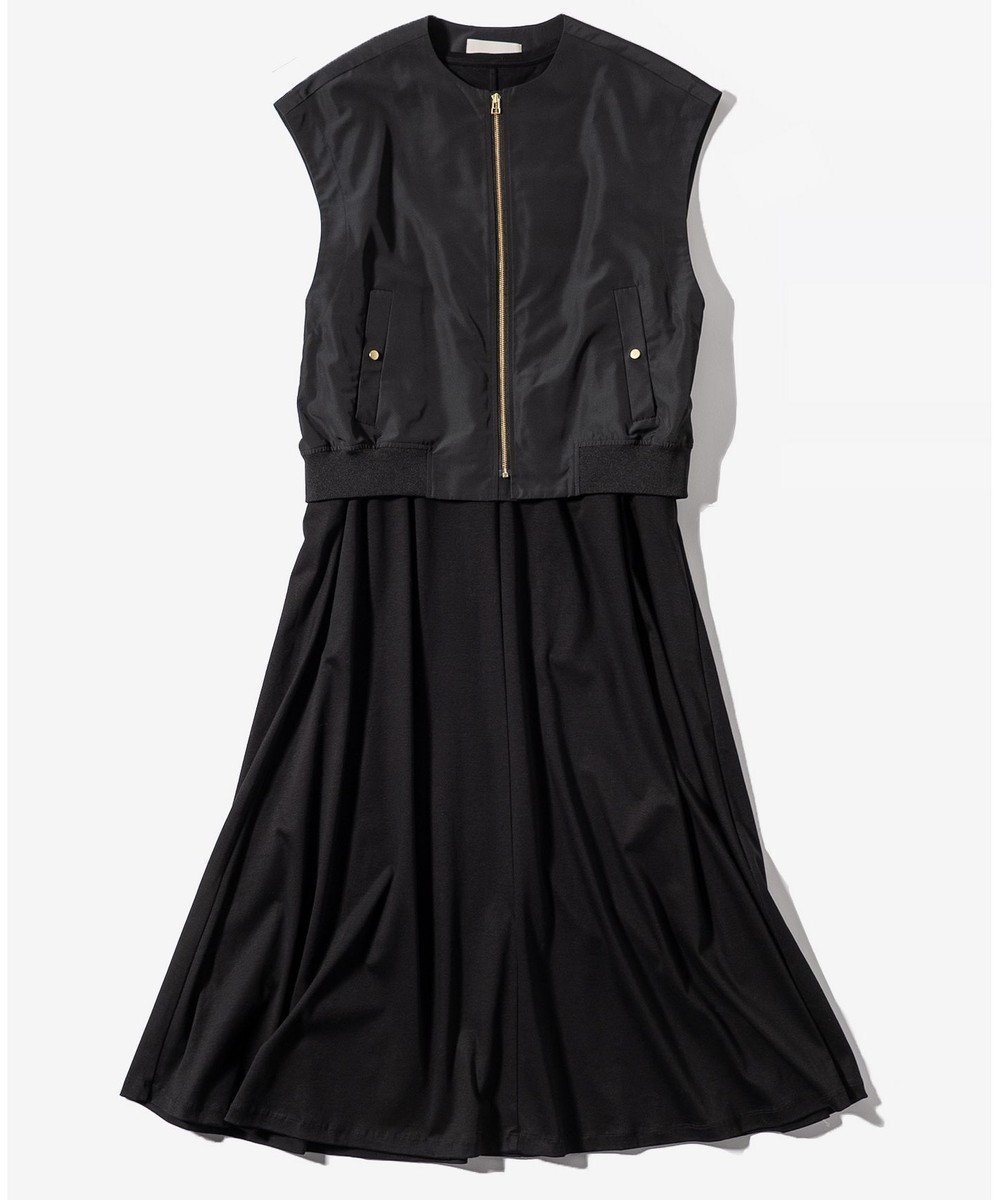 【アンフィーロ 自由区/UNFILO】の【STORY×UNFILOコラボ】MA-1ジレ付き ワンピース インテリア・キッズ・メンズ・レディースファッション・服の通販 founy(ファニー) 雑誌掲載アイテム Magazine Picks & Fashion Features ファッション雑誌 Fashion Magazines ストーリィ STORY ファッション Fashion レディースファッション Fashion for Women アウター Coat / Outerwear Collection MA-1ジャケット MA-1 Bomber Jackets / Flight Jackets 春 Spring コラボ Collaboration, Collab コンパクト Compact, Small Size 7月号 July Issue ショルダー Shoulder, Shoulder Strap セットアップ Set-Up, Coordinated Outfit 雑誌 Magazine, Fashion Magazine トレンド Trend, Trending Now ドロップ Drop Shoulder, Dropped Style マキシ Maxi, Full Length リゾート Resort, Vacation Style リラックス Relax, Relaxed Fit S/S・春夏 SS, Spring/Summer, Warm Season 夏 Summer ブラック×ブラック|ID: prp329100004881277 ipo3291000000036433832