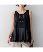 【23区/NIJYUSANKU】のナチュラルコットンベア シアーペプラム タンクトップ 人気、トレンドファッション・服の通販 founy(ファニー) ファッション Fashion レディースファッション Fashion for Women トップス・カットソー Cut & Sew Tops 春 Spring カットソー Cut and Sewn Top カーディガン Cardigan, Knitwear シアー Sheer, See-Through ストレッチ Stretch, Stretchy Fabric タンク Tank Top, Sleeveless Top ドッキング Docking, Mixed Material ノースリーブ Sleeveless, No-Sleeve ペプラム Peplum, Flared Hem レース Lace, Lace Fabric ロング Long, Long-Length S/S・春夏 SS, Spring/Summer, Warm Season 夏 Summer エレガント 上品 Elegant 2026年 2026 thumbnail ブラック系|ID: prp329100004881317 ipo3291000000036434115