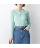 【23区/NIJYUSANKU】の【見上愛さん着用】シアーリブ レイヤード ロンTEE スモーキーグリーン系|ID: prp329100004881319 ipo3291000000036434127