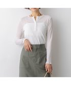 【23区/NIJYUSANKU】の【見上愛さん着用】シアーリブ レイヤード ロンTEE ホワイト系|ID: prp329100004881319 ipo3291000000036434137