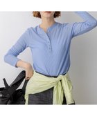 【23区/NIJYUSANKU】の【見上愛さん着用】シアーリブ レイヤード ロンTEE スカイブルー系|ID: prp329100004881319 ipo3291000000036434139