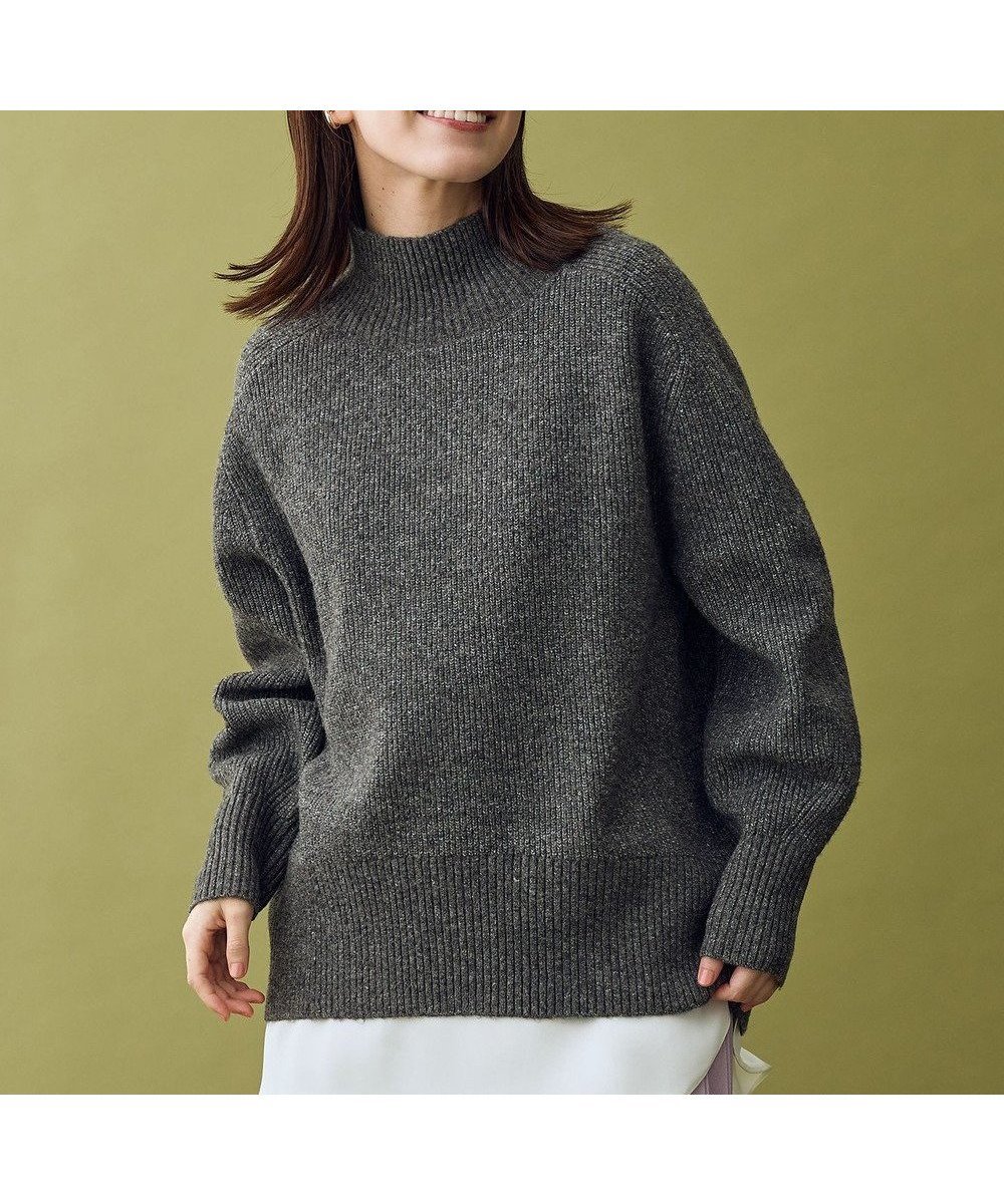 【エニー/ANY】の【LEE掲載】ハイネックウィンターニット インテリア・キッズ・メンズ・レディースファッション・服の通販 founy(ファニー) 雑誌掲載アイテム Magazine Picks & Fashion Features ファッション雑誌 Fashion Magazines リー LEE ファッション Fashion レディースファッション Fashion for Women トップス・カットソー Cut & Sew Tops ニット Knit Tops & Sweaters おすすめ Recommended / Our Picks ストレッチ Stretch, Stretchy Fabric スラックス Slacks, Dress Pants スリット Slit, Slit Detail セーター Sweater, Knitwear ハイネック High Neck, Mock Neck ボトム Bottoms, Lower Wear ワンポイント One Point, Statement Accent エレガント 上品 Elegant 洗える Machine Washable A/W・秋冬 Autumn/Winter 雑誌 Magazine, Fashion Magazine チャコール|ID: prp329100004881346 ipo3291000000036434312