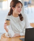 【ティアクラッセ/Tiaclasse】のレースブラウス オフホワイト|ID: prp329100004881373 ipo3291000000036434486