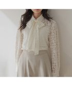 【組曲/KUMIKYOKU】の【WEB限定】フラワーラッセルレースシャツライク ブラウス ホワイト系|ID: prp329100004881382 ipo3291000000036434553