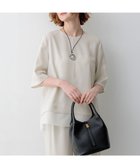 【23区/NIJYUSANKU】の【新色追加】ストレッチジョーゼット シアーコンビ カットソー ベージュ系|ID: prp329100004881445 ipo3291000000036434958