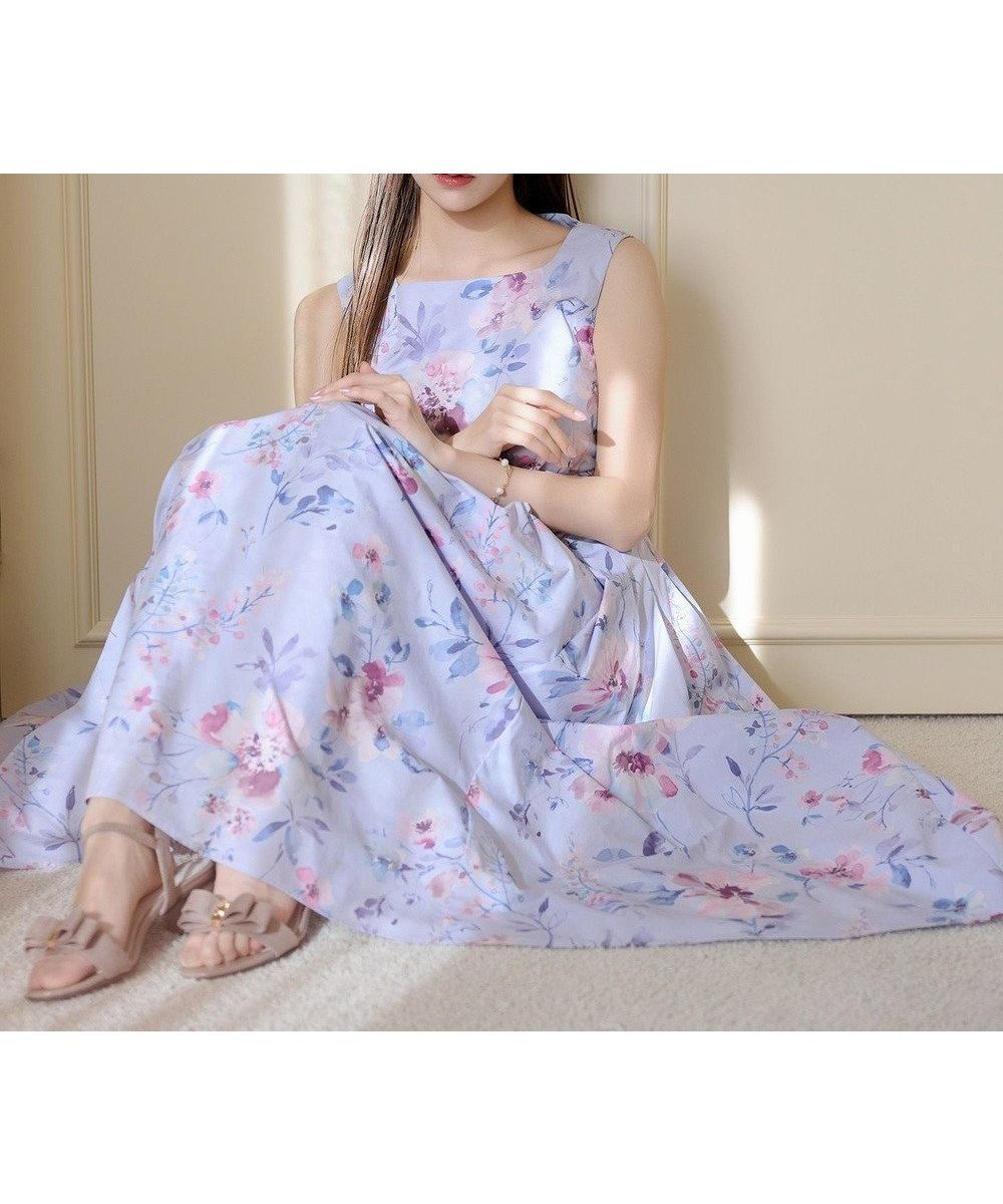 【トッカ/TOCCA】の【鈴木ゆうかさん着用・00サイズあり】FLORAL BLISS ドレス インテリア・キッズ・メンズ・レディースファッション・服の通販 founy(ファニー) ファッション Fashion レディースファッション Fashion for Women ワンピース Dresses フォーマル・パーティードレス・結婚式用ドレス Elegant & Casual Dresses シンプル Simple, Minimal デコルテ Décolleté, Neckline ドレス Dress, One-Piece ノースリーブ Sleeveless, No-Sleeve フィット Fit, Slim Fit フェミニン Feminine, Girly フラワー Flower, Floral プリント Print, Printed Pattern ラウンド Round, Round Neck A/W・秋冬 Autumn/Winter S/S・春夏 SS, Spring/Summer, Warm Season 夏 Summer エレガント 上品 Elegant 2026年 2026 ライラック系5|ID: prp329100004881468 ipo3291000000036435124