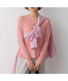 【23区/NIJYUSANKU】の【見上愛さん着用】シアーフライス レイヤード ロンTEE ピンク系|ID: prp329100004881484 ipo3291000000036435305