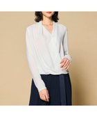 【ベイジ,/BEIGE,】のOLIVE / カシュクールロングスリーブブラウス White|ID: prp329100004881500 ipo3291000000036435504