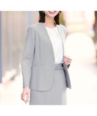 【エニィ スィス/any SiS】のスマートビューティストレッチカラーレス ジャケット 人気、トレンドファッション・服の通販 founy(ファニー) ファッション Fashion レディースファッション Fashion for Women アウター Coat / Outerwear Collection レディースジャケット・軽アウター Jackets ノーカラージャケット / シンプル上品コーデ Collarless Jackets インナー Innerwear 吸水 Absorbent, Quick-Dry サテン Satin, Glossy Fabric シンプル Simple, Minimal ジャケット Jacket, Outerwear ストレッチ Stretch, Stretchy Fabric スマート Smart, Elegant 長袖 Long Sleeve, Full Sleeve パターン Pattern, Design Print フィット Fit, Slim Fit フェミニン Feminine, Girly ボトム Bottoms, Lower Wear ロング Long, Long-Length ワイド Wide, Wide Fit A/W・秋冬 Autumn/Winter S/S・春夏 SS, Spring/Summer, Warm Season おすすめ Recommended / Our Picks 夏 Summer 新作・新入荷 New Arrivals / New In ビジネス 仕事 通勤 Business / Work / Commuting thumbnail グレー|ID: prp329100004881537 ipo3291000000036435890