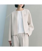 【アンフィーロ 自由区/UNFILO】の【セレモニー】ダブルフェイスジャージー ZIPアウター 人気、トレンドファッション・服の通販 founy(ファニー) ファッション Fashion レディースファッション Fashion for Women アウター Coat / Outerwear Collection レディースジャケット・軽アウター Jackets ノーカラージャケット / シンプル上品コーデ Collarless Jackets ウォッシャブル Machine Washable 春 Spring ジャケット Jacket, Outerwear ストレッチ Stretch, Stretchy Fabric ダブル Double, Double-Breasted トレンド Trend, Trending Now S/S・春夏 SS, Spring/Summer, Warm Season 再入荷 Restock / Back in Stock 夏 Summer セレモニー Ceremony 新作・新入荷 New Arrivals / New In ビジネス 仕事 通勤 Business / Work / Commuting thumbnail エクリュ|ID: prp329100004881570 ipo3291000000036436149