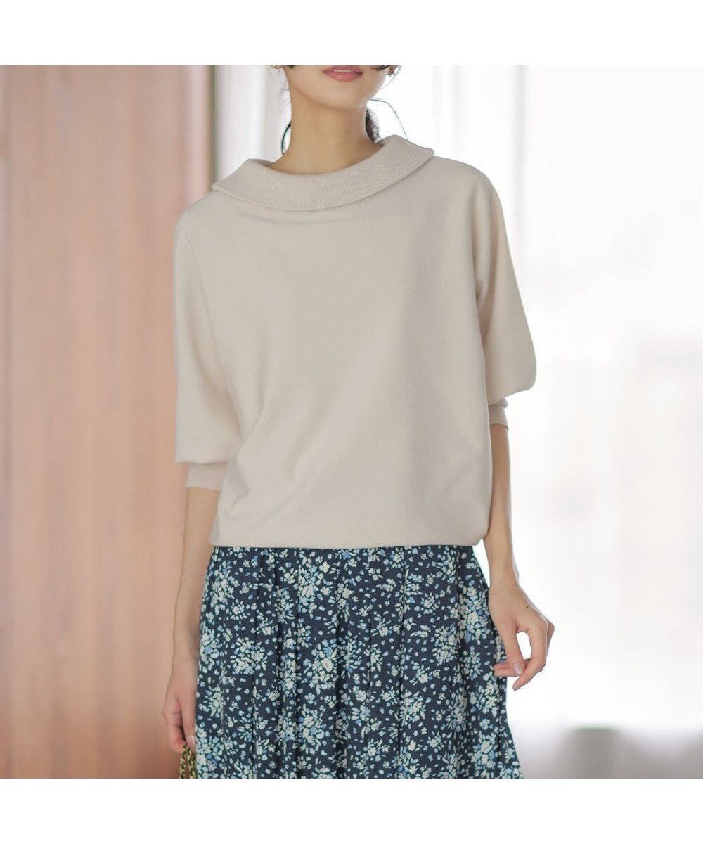 【組曲/KUMIKYOKU】の【加藤ローサさん着用・新色追加・前後着用可】スムースストレッチロールネック ニット インテリア・キッズ・メンズ・レディースファッション・服の通販 founy(ファニー) ファッション Fashion レディースファッション Fashion for Women トップス・カットソー Cut & Sew Tops ニット Knit Tops & Sweaters カーディガン Cardigan, Knitwear ストレッチ Stretch, Stretchy Fabric セーター Sweater, Knitwear タートルネック Turtleneck, High Neck デコルテ Décolleté, Neckline フレア Flare, Flared A/W・秋冬 Autumn/Winter おすすめ Recommended / Our Picks エレガント 上品 Elegant ピンクベージュ系|ID: prp329100004881843 ipo3291000000036438429