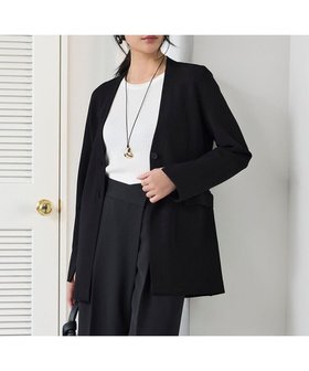 【アイシービー/iCB】の【洗える】シンセティックミラノリブ ニットジャケット 人気、トレンドファッション・服の通販 founy(ファニー) ファッション Fashion レディースファッション Fashion for Women アウター Coat / Outerwear Collection レディースジャケット・軽アウター Jackets ノーカラージャケット / シンプル上品コーデ Collarless Jackets 春 Spring 洗える Machine Washable カッティング Cutting Detail カーディガン Cardigan, Knitwear コンパクト Compact, Small Size ジャケット Jacket, Outerwear ストレッチ Stretch, Stretchy Fabric パターン Pattern, Design Print フラップ Flap, Flap Pocket フロント Front, Front Design ポケット Pocket, Pocket Detail ミラノリブ Milano Rib, Milano Stitch S/S・春夏 SS, Spring/Summer, Warm Season おすすめ Recommended / Our Picks 夏 Summer 2025年 2025 2025春夏・S/S Spring/Summer 2025 SS25 |ID:prp329100004881863