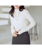 【エニー/ANY】のウール混リブタートルネックカットソー エクリュ|ID: prp329100004881965 ipo3291000000036439449