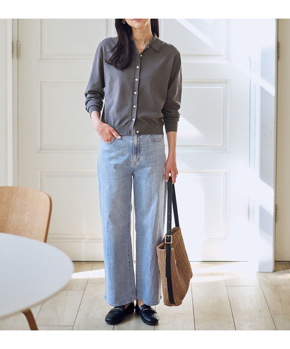 【エニー/ANY】の7daysデイリーワイドデニム インテリア・キッズ・メンズ・レディースファッション・服の通販 founy(ファニー) 　ファッション　Fashion　レディースファッション　Fashion for Women　パンツ　Pants & Trousers　デニムパンツ・ジーンズ・美脚デニム　Denim Jeans & Pants　春　Spring　シンプル　Simple, Minimal　ストレッチ　Stretch, Stretchy Fabric　デニム　Denim, Jeans Material　バランス　Balance, Style Balance　フィット　Fit, Slim Fit　プレーン　Plain, Simple　ワイド　Wide, Wide Fit　S/S・春夏　SS, Spring/Summer, Warm Season　夏　Summer　ブリーチ|ID: prp329100004881981 ipo3291000000036439572