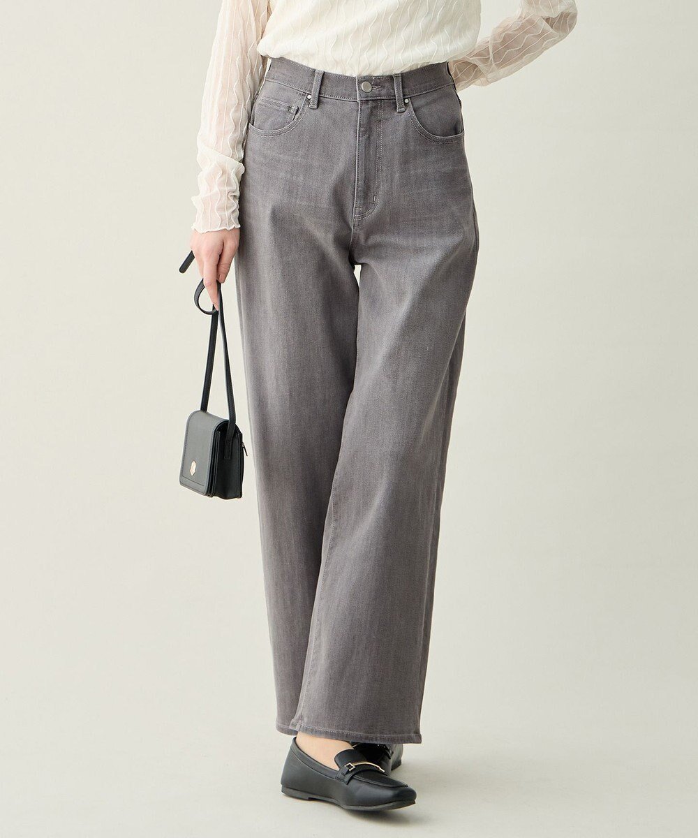 【エニー/ANY】の7daysデイリーワイドデニム インテリア・キッズ・メンズ・レディースファッション・服の通販 founy(ファニー) 　ファッション　Fashion　レディースファッション　Fashion for Women　パンツ　Pants & Trousers　デニムパンツ・ジーンズ・美脚デニム　Denim Jeans & Pants　春　Spring　シンプル　Simple, Minimal　ストレッチ　Stretch, Stretchy Fabric　デニム　Denim, Jeans Material　バランス　Balance, Style Balance　フィット　Fit, Slim Fit　プレーン　Plain, Simple　ワイド　Wide, Wide Fit　S/S・春夏　SS, Spring/Summer, Warm Season　夏　Summer　フェードブラック|ID: prp329100004881981 ipo3291000000036439579