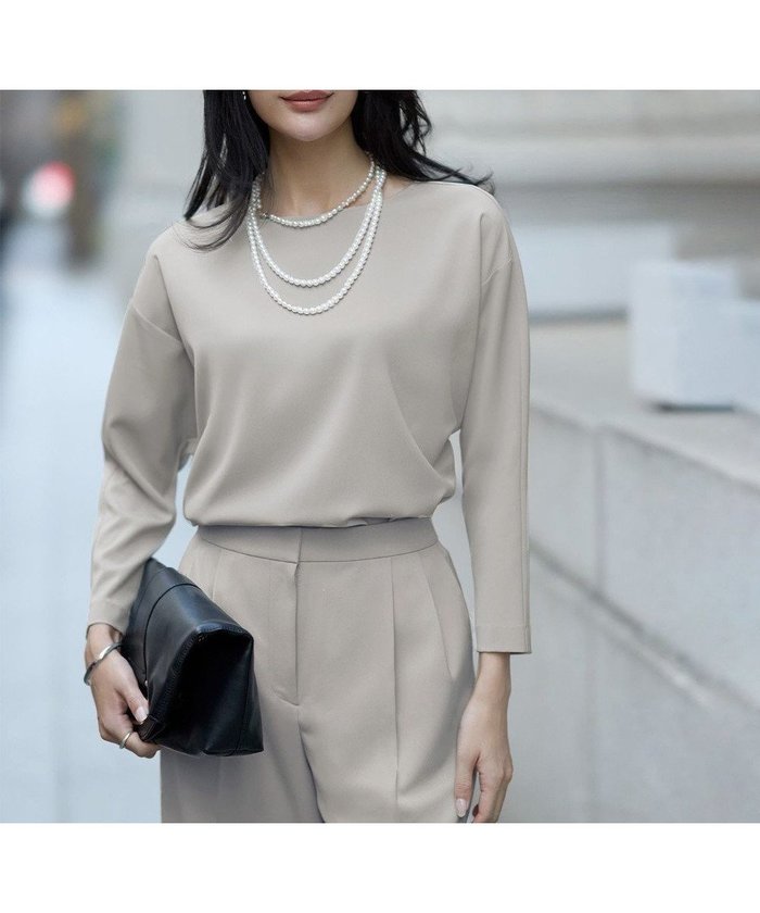 【アイシービー/iCB】のFied スプリットラグラン Tブラウス インテリア・キッズ・メンズ・レディースファッション・服の通販 founy(ファニー) https://founy.com/ ファッション Fashion レディースファッション Fashion for Women トップス・カットソー Cut & Sew Tops シャツ・ブラウス・オフィスカジュアル Elegant Blouses & Button-Ups 春 Spring 洗える Machine Washable ジャケット Jacket, Outerwear ストレッチ Stretch, Stretchy Fabric セットアップ Set-Up, Coordinated Outfit チェック Check, Plaid, Tartan 人気 Popular, Best Seller ハイネック High Neck, Mock Neck フロント Front, Front Design ボトム Bottoms, Lower Wear ラップ Wrap, Wrap Design ワイド Wide, Wide Fit S/S・春夏 SS, Spring/Summer, Warm Season おすすめ Recommended / Our Picks 夏 Summer エレガント 上品 Elegant セレモニー Ceremony ビジネス 仕事 通勤 Business / Work / Commuting 2026年 2026 |ID: prp329100004882020 ipo3291000000036439905