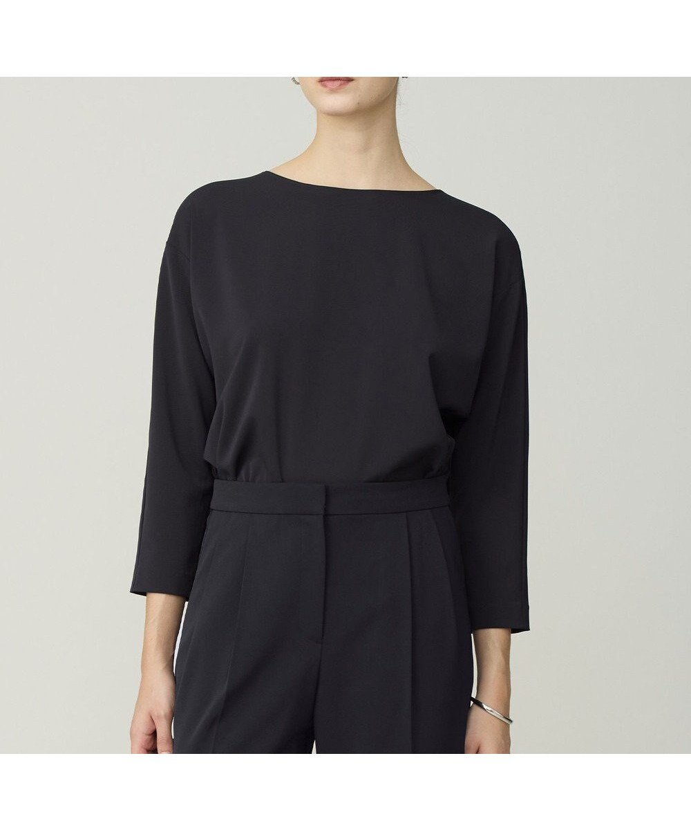 【アイシービー/iCB】のFied スプリットラグラン Tブラウス インテリア・キッズ・メンズ・レディースファッション・服の通販 founy(ファニー) 　ファッション　Fashion　レディースファッション　Fashion for Women　トップス・カットソー　Cut & Sew Tops　シャツ・ブラウス・オフィスカジュアル　Elegant Blouses & Button-Ups　春　Spring　洗える　Machine Washable　ジャケット　Jacket, Outerwear　ストレッチ　Stretch, Stretchy Fabric　セットアップ　Set-Up, Coordinated Outfit　チェック　Check, Plaid, Tartan　人気　Popular, Best Seller　ハイネック　High Neck, Mock Neck　フロント　Front, Front Design　ボトム　Bottoms, Lower Wear　ラップ　Wrap, Wrap Design　ワイド　Wide, Wide Fit　S/S・春夏　SS, Spring/Summer, Warm Season　おすすめ　Recommended / Our Picks　夏　Summer　エレガント 上品　Elegant　セレモニー　Ceremony　ビジネス 仕事 通勤　Business / Work / Commuting　2026年　2026　ネイビー|ID: prp329100004882020 ipo3291000000036439913