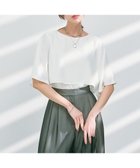 【23区/NIJYUSANKU】の【新色追加】ストレッチジョーゼット ケープデザイン カットソー ホワイト系|ID: prp329100004882167 ipo3291000000036441229