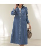 【ジェイ プレス/J.PRESS】のコットンリネン 7oz デニム シャツ ワンピース ユーズド系|ID: prp329100004882237 ipo3291000000036441791