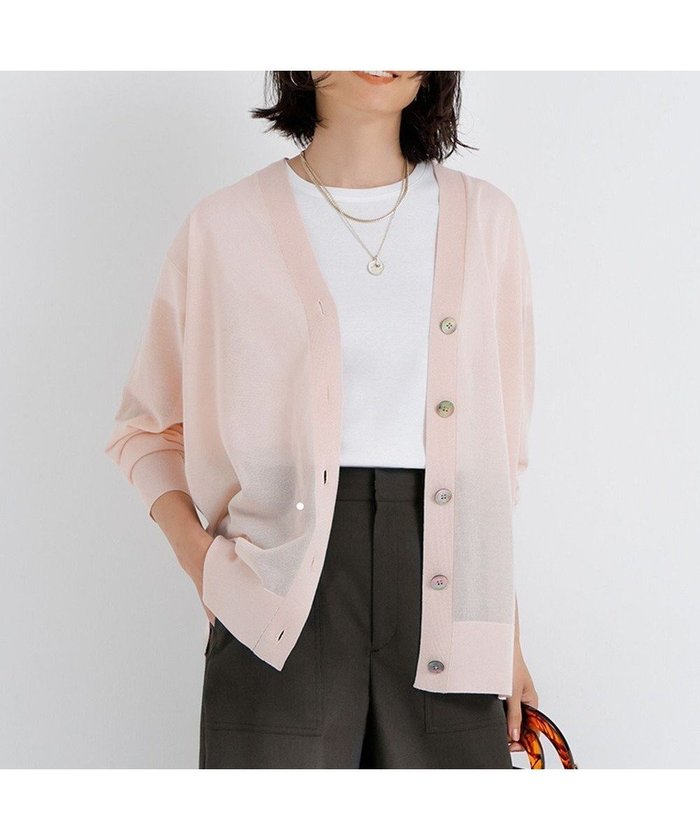 【23区/NIJYUSANKU】の【CanCam10月号掲載/CLASSY.10月号掲載】シャイニーシアー カーディガン インテリア・キッズ・メンズ・レディースファッション・服の通販 founy(ファニー) https://founy.com/ 雑誌掲載アイテム Magazine Picks & Fashion Features ファッション雑誌 Fashion Magazines キャンキャン CanCam クラッシィ CLASSY. ファッション Fashion レディースファッション Fashion for Women トップス・カットソー Cut & Sew Tops カーディガン・羽織り Layered Style Cardigans エレガント 上品 Elegant 春 Spring カーディガン Cardigan, Knitwear コンパクト Compact, Small Size 10月号 October Issue 雑誌 Magazine, Fashion Magazine 人気 Popular, Best Seller ベーシック Basic, Essential S/S・春夏 SS, Spring/Summer, Warm Season 夏 Summer 旅行 Travel 2025年 2025 2025春夏・S/S Spring/Summer 2025 SS25 |ID: prp329100004884850 ipo3291000000036464357