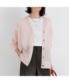 【23区/NIJYUSANKU】の【CanCam10月号掲載/CLASSY.10月号掲載】シャイニーシアー カーディガン ピンク系|ID: prp329100004884850 ipo3291000000036464360