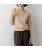 【23区/NIJYUSANKU】のプレミアムビオコットン クルーネック ニット 人気、トレンドファッション・服の通販 founy(ファニー) ファッション Fashion レディースファッション Fashion for Women トップス・カットソー Cut & Sew Tops ニット Knit Tops & Sweaters アンサンブル Ensemble Set イタリア Italy エレガント 上品 Elegant オーガニック Organic Cotton 春 Spring カーディガン Cardigan, Knitwear シンプル Simple, Minimal セーター Sweater, Knitwear ダウン Down, Puffer バランス Balance, Style Balance ボーダー Border, Stripe ポケット Pocket, Pocket Detail ロング Long, Long-Length S/S・春夏 SS, Spring/Summer, Warm Season 夏 Summer 2026年 2026 thumbnail ベージュ系|ID: prp329100004884866 ipo3291000000036464479