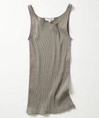 【23区/NIJYUSANKU】の【新色追加/見上愛さん着用】オーガニック コットンリブ タンクトップ カーキ系|ID: prp329100004884880 ipo3291000000036464632
