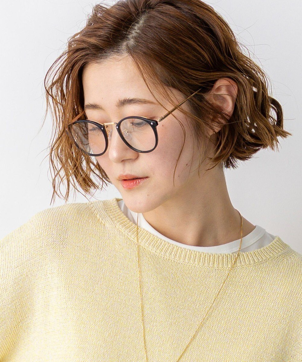 【23区/NIJYUSANKU】の【好評につき追加/WEB 一部店舗限定】調光レンズ サングラス インテリア・キッズ・メンズ・レディースファッション・服の通販 founy(ファニー) 　ファッション　Fashion　レディースファッション　Fashion for Women　サングラス&メガネ　Sunglasses & Eyewear　春　Spring　グラス　Glass, Eyewear　サングラス　Sunglasses, Shades　ネックレス　Necklace, Pendant Necklace　フレーム　Frame, Outline　プリント　Print, Printed Pattern　ボストン　Boston　S/S・春夏　SS, Spring/Summer, Warm Season　夏　Summer　ブラックフレーム×ブラックレンズ|ID: prp329100004884892 ipo3291000000036464774