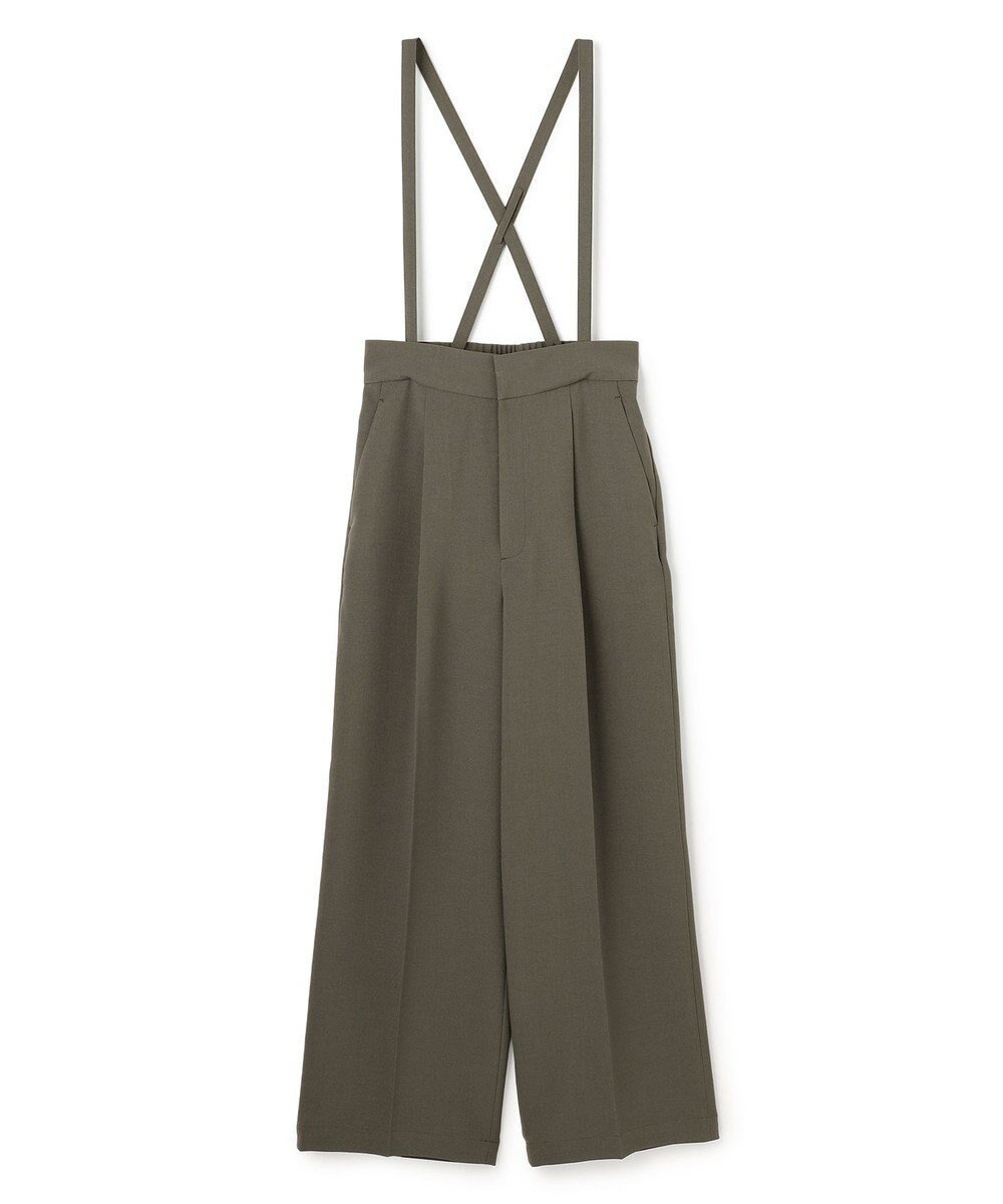 【アンクレイヴ/uncrave】のウォッシャブルドライサップ ワイドパンツ(サスペンダー付き) インテリア・キッズ・メンズ・レディースファッション・服の通販 founy(ファニー) 　ファッション　Fashion　レディースファッション　Fashion for Women　パンツ　Pants & Trousers　春　Spring　サスペンダー　Suspenders, Braces　ジャケット　Jacket, Outerwear　セットアップ　Set-Up, Coordinated Outfit　センター　Center, Center Line　ワイド　Wide, Wide Fit　S/S・春夏　SS, Spring/Summer, Warm Season　おすすめ　Recommended / Our Picks　夏　Summer　スレート|ID: prp329100004884898 ipo3291000000036464832