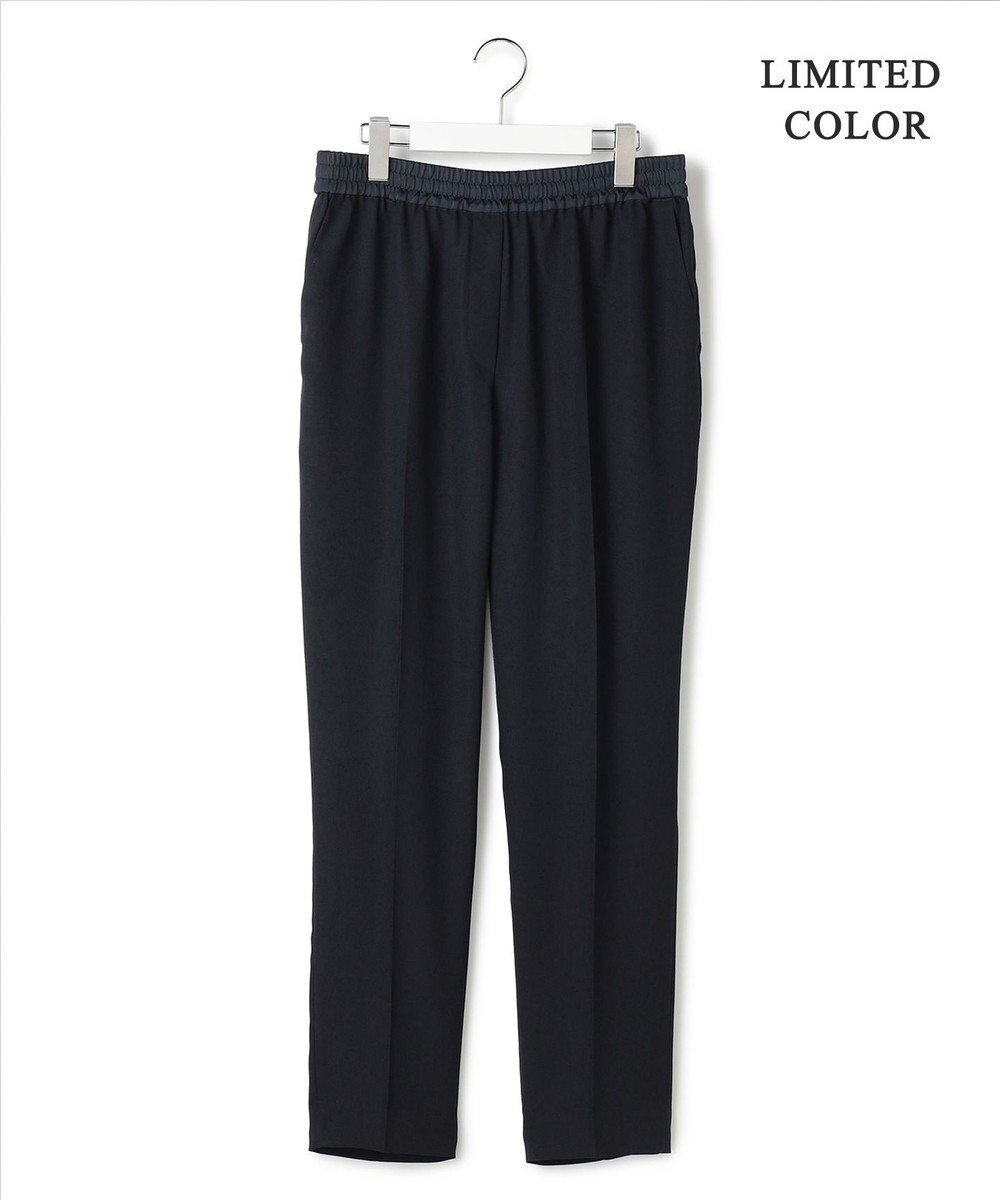 【アイシービー/iCB】の【WEB限定カラーあり】FluidBackSatin ドロストパンツ インテリア・キッズ・メンズ・レディースファッション・服の通販 founy(ファニー) 　ファッション　Fashion　レディースファッション　Fashion for Women　パンツ　Pants & Trousers　春　Spring　サテン　Satin, Glossy Fabric　セットアップ　Set-Up, Coordinated Outfit　センター　Center, Center Line　デスク　Desk, Work Desk　なめらか　Smooth, Silky Texture　ワイド　Wide, Wide Fit　ワーク　Workwear, Utility Style　S/S・春夏　SS, Spring/Summer, Warm Season　夏　Summer　セレモニー　Ceremony　2026年　2026　ネイビー[WEB限定]|ID: prp329100004884904 ipo3291000000036464877